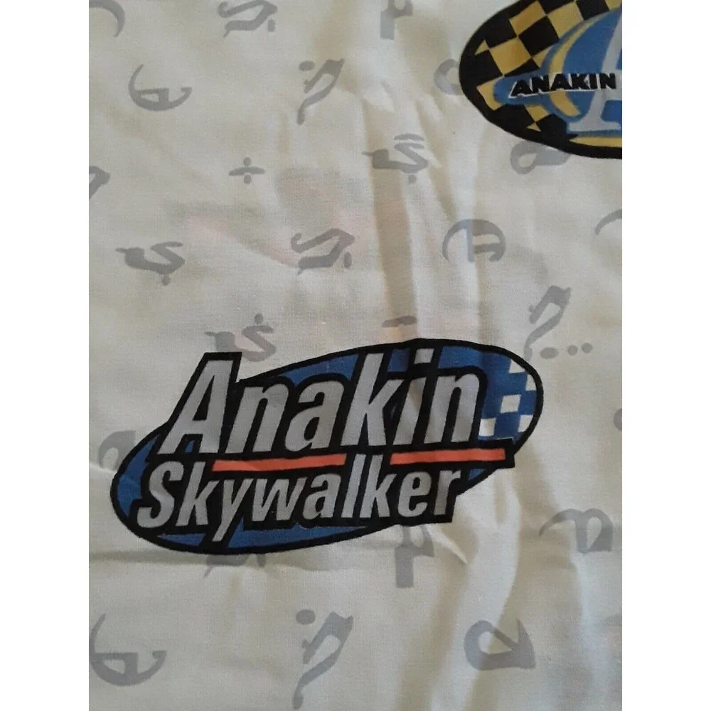 Vintage Sheet Star Wars ,Twin Flat Anakin Skywalker Sebulba USA